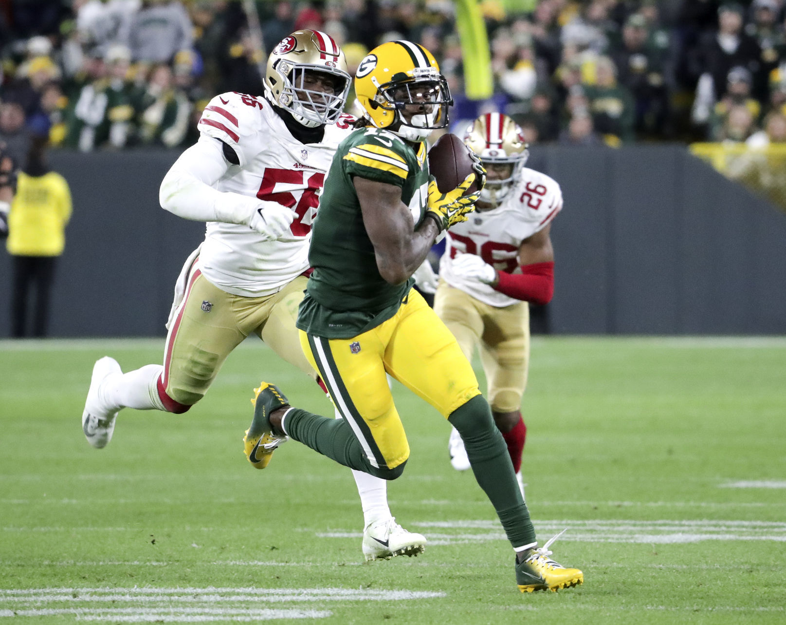 Packers 33, 49ers 30